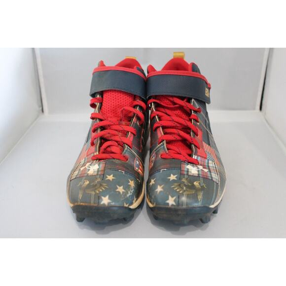 Under Armour Harper Big Kids Size 5.5Y Baseball Cleats 3023445-400 USA - Picture 7 of 9